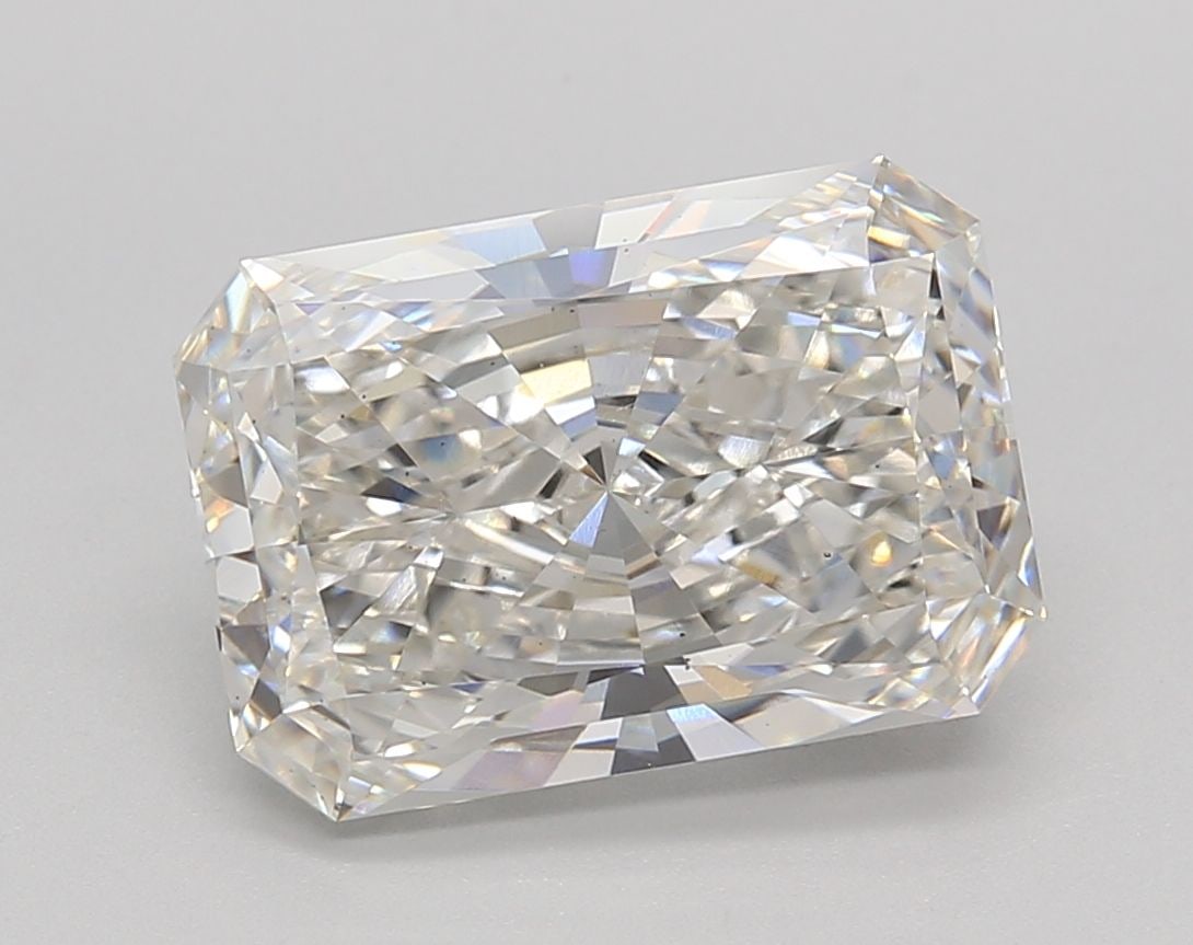 Loose Diamond - RADIANT 4.02ct G VS2: Loose Diamond - RADIANT 4.02ct G VS2 Source: This is a real non-mined Diamond that has been grown in a lab Shape: RADIANT Carats: 4.02 Color: G Clarity: VS2 Certification: NONE Video: