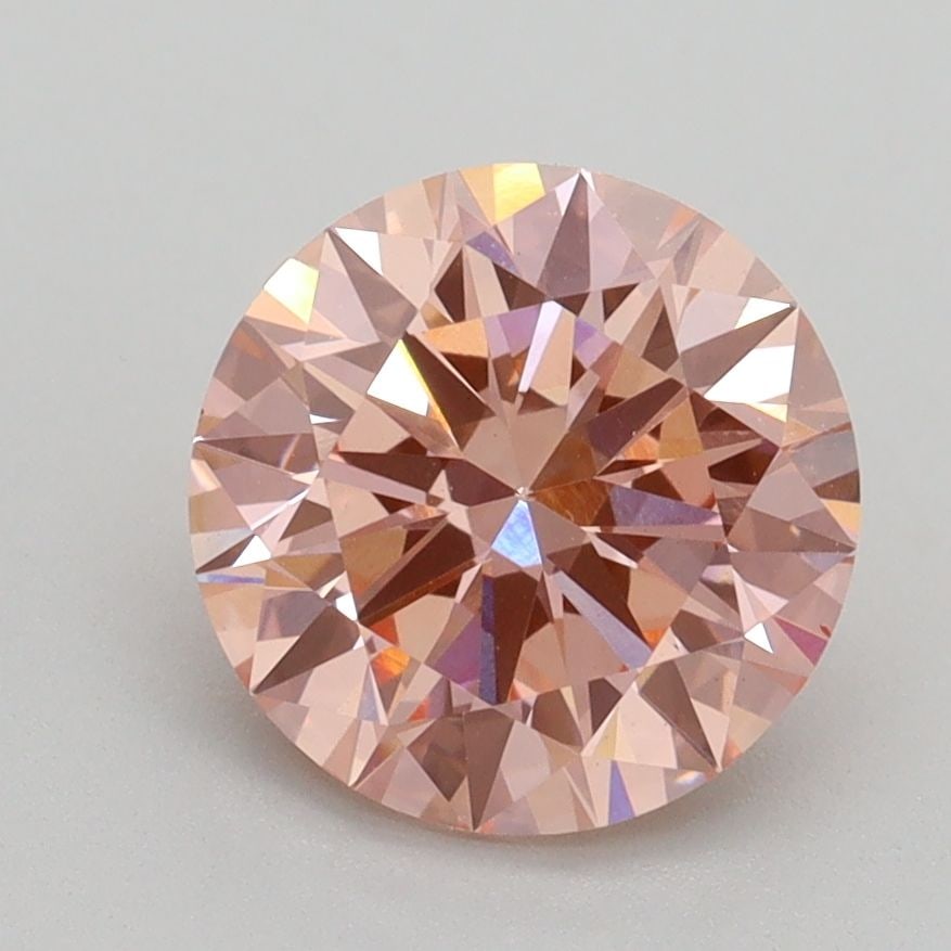 Loose Diamond - ROUND 2.2ct Fancy Intense Pink VS1: Loose Diamond - ROUND 2.2ct Fancy Intense Pink VS1 Source: This is a real non-mined Diamond that has been grown in a lab Shape: ROUND Carats: 2.2 Color: Fancy Intense Pink Certification: IGI Video:
