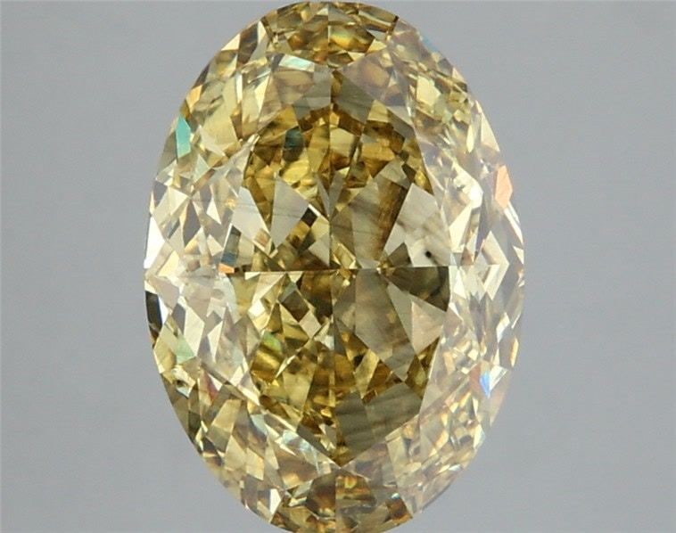 Loose Diamond - OVAL 5.08ct Fancy Intense Yellow SI2: Loose Diamond - OVAL 5.08ct Fancy Intense Yellow SI2 Source: This is a real non-mined Diamond that has been grown in a lab Shape: OVAL Carats: 5.08 Color: Fancy Intense Yellow Certification: IGI Video