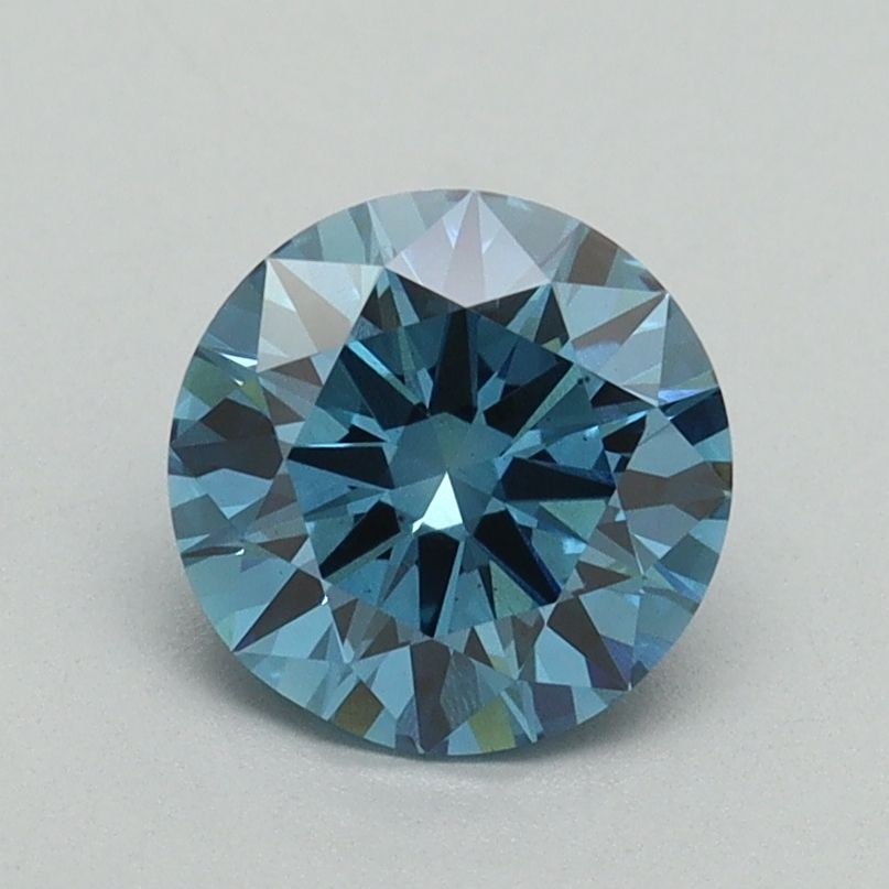 Ideal Loose Diamond - ROUND 1.16ct Fancy Vivid Blue VS1 (1 of 1)
