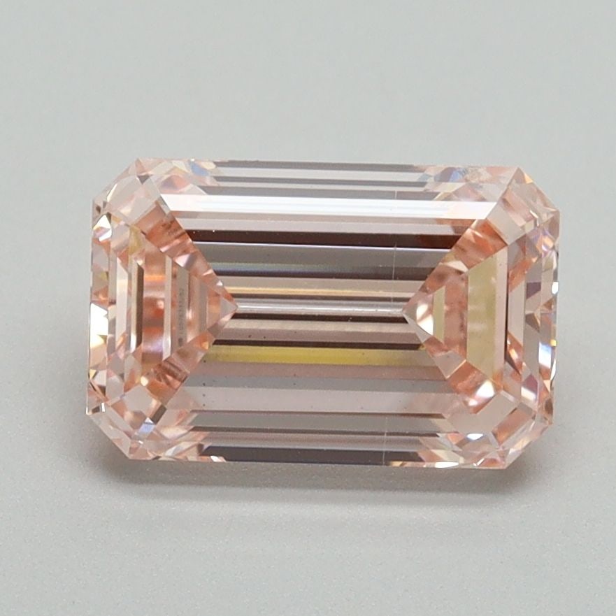 Loose Diamond - EMERALD 2.01ct Fancy Intense Pink VS1: Loose Diamond - EMERALD 2.01ct Fancy Intense Pink VS1 Source: This is a real non-mined Diamond that has been grown in a lab Shape: EMERALD Carats: 2.01 Color: Fancy Intense Pink Certification: IGI Vid