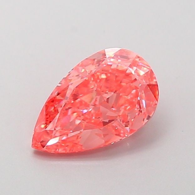 Loose Diamond - PEAR 1.3ct Fancy Vivid Pink VVS1: Loose Diamond - PEAR 1.3ct Fancy Vivid Pink VVS1 Source: This is a real non-mined Diamond that has been grown in a lab Shape: PEAR Carats: 1.3 Color: Fancy Vivid Pink Certification: IGI Video: