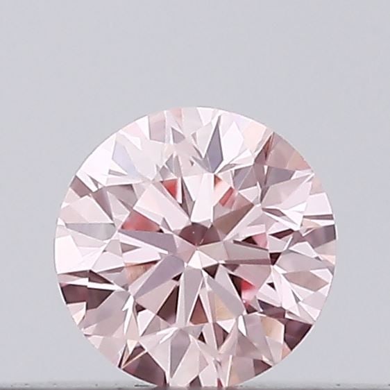 Loose Diamond - ROUND 0.11ct Fancy Intense Pink VVS2 (1 of 1)