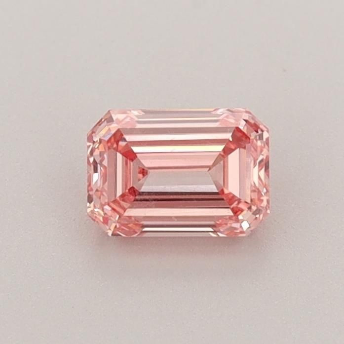 Loose Diamond - EMERALD 0.54ct Fancy Intense Pink VS1 (1 of 1)