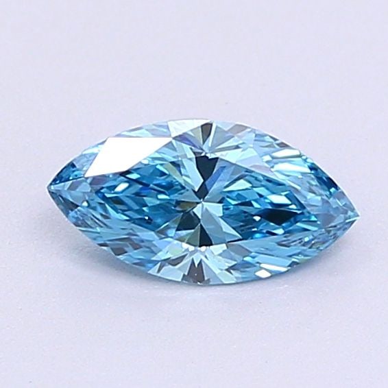 Loose Diamond - MARQUISE 0.38ct Fancy Vivid Blue VS1 (1 of 1)