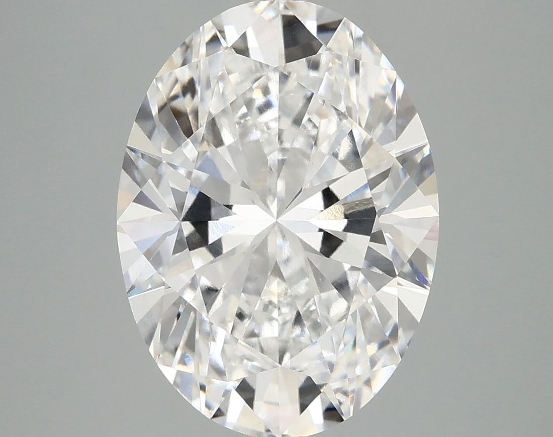 Loose Diamond - OVAL 5.04ct E VS1: Loose Diamond - OVAL 5.04ct E VS1 Source: This is a real non-mined Diamond that has been grown in a lab Shape: OVAL Carats: 5.04 Color: E Clarity: VS1 Certification: IGI Video: