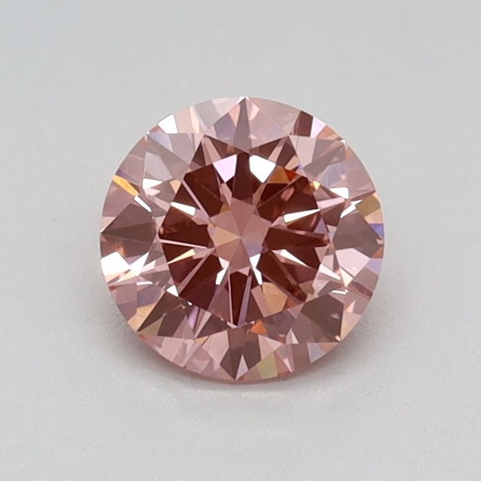 Loose Diamond - ROUND 0.49ct Fancy Intense Pink VS1 (1 of 1)