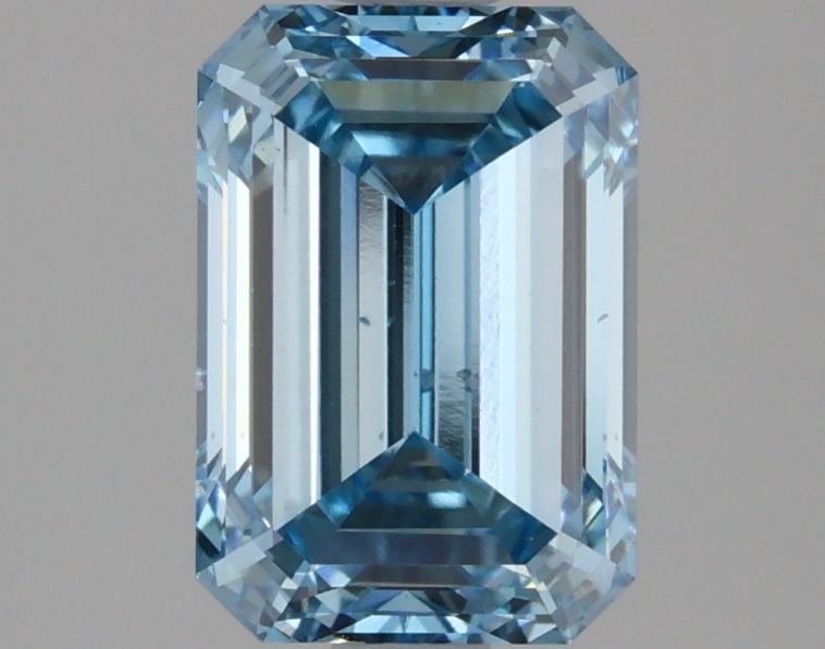Loose Diamond - EMERALD 2.21ct Fancy Vivid Blue VS2 (1 of 1)