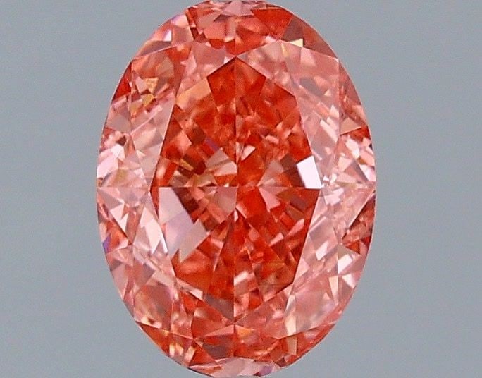 Loose Diamond - OVAL 1.01ct Fancy Vivid Pink VS1: Loose Diamond - OVAL 1.01ct Fancy Vivid Pink VS1 Source: This is a real non-mined Diamond that has been grown in a lab Shape: OVAL Carats: 1.01 Color: Fancy Vivid Pink Certification: IGI Video: