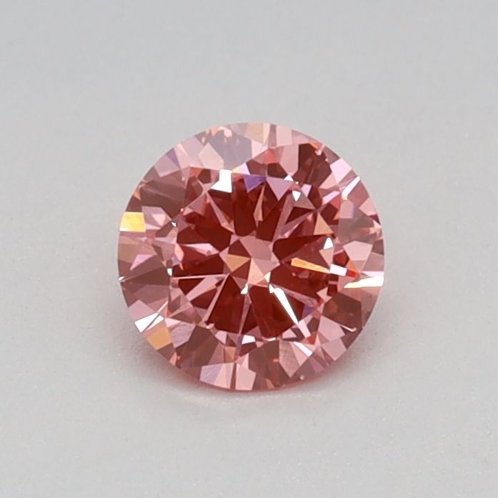 Loose Diamond - ROUND 0.31ct Fancy Vivid Pink VVS2 (1 of 1)