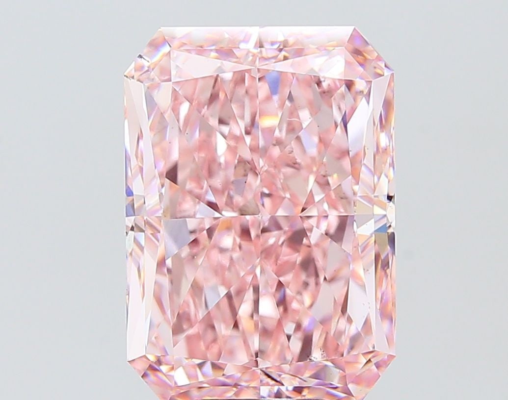 Loose Diamond - RADIANT 10.09ct Fancy Intense Pink VS2: Loose Diamond - RADIANT 10.09ct Fancy Intense Pink VS2 Source: This is a real non-mined Diamond that has been grown in a lab Shape: RADIANT Carats: 10.09 Color: Fancy Intense Pink Certification: IGI V