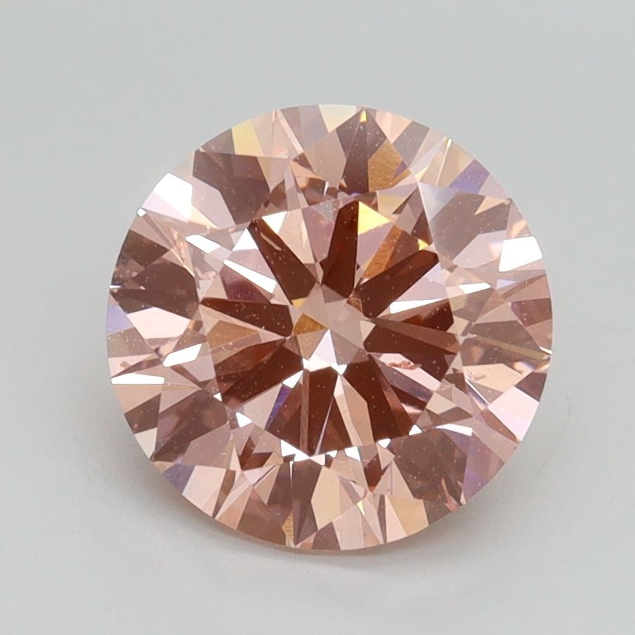 Ideal Loose Diamond - ROUND 2.18ct Fancy Intense Pink SI1: Ideal Loose Diamond - ROUND 2.18ct Fancy Intense Pink SI1 Source: This is a real non-mined Diamond that has been grown in a lab Shape: ROUND Carats: 2.18 Color: Fancy Intense Pink Certification: IGI V