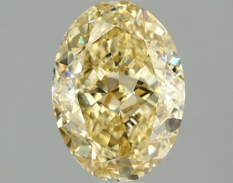 Loose Diamond - OVAL 1.5ct Fancy Intense Yellow VS1: Loose Diamond - OVAL 1.5ct Fancy Intense Yellow VS1 Source: This is a real non-mined Diamond that has been grown in a lab Shape: OVAL Carats: 1.5 Color: Fancy Intense Yellow Certification: IGI Video: