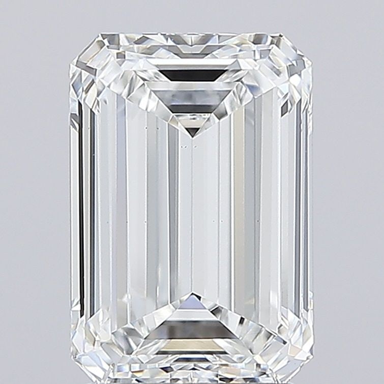 Loose Diamond - EMERALD 3.03ct D VS1: Loose Diamond - EMERALD 3.03ct D VS1 Source: This is a real non-mined Diamond that has been grown in a lab Shape: EMERALD Carats: 3.03 Color: D Clarity: VS1 Certification: IGI Video: