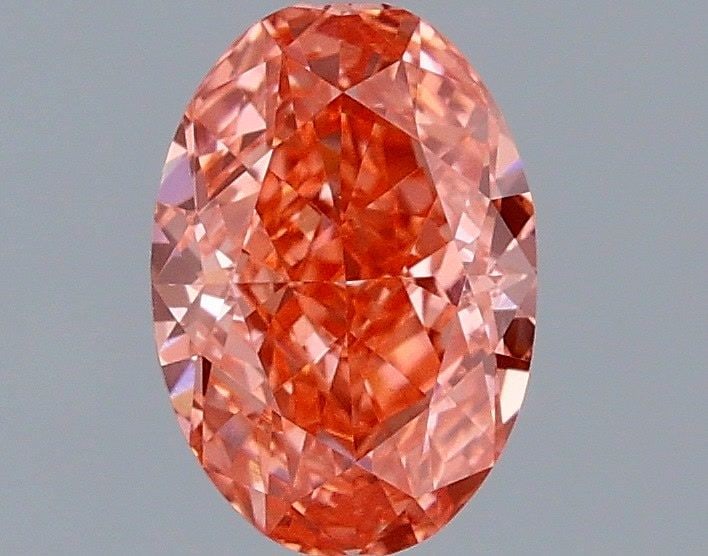 Loose Diamond - OVAL 1.0ct Fancy Vivid Pink VVS2: Loose Diamond - OVAL 1.0ct Fancy Vivid Pink VVS2 Source: This is a real non-mined Diamond that has been grown in a lab Shape: OVAL Carats: 1.0 Color: Fancy Vivid Pink Certification: IGI Video: