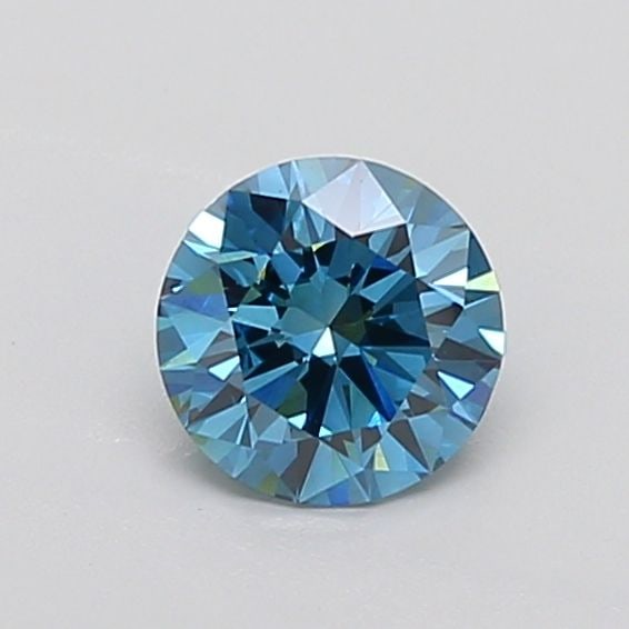 Ideal Loose Diamond - ROUND 1.01ct Fancy Vivid Blue VS1 (1 of 1)