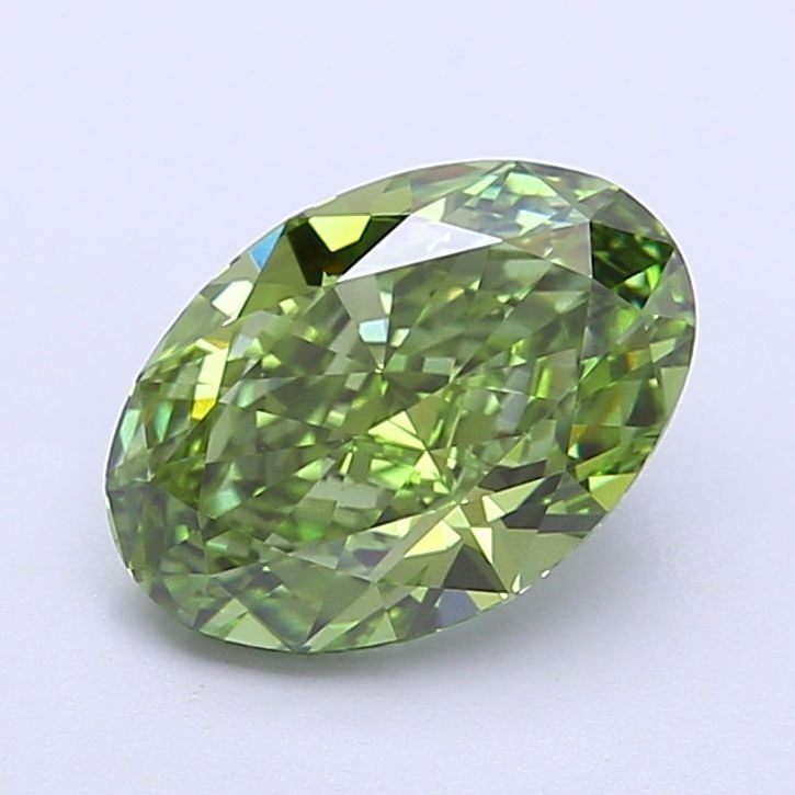 Loose Diamond - OVAL 2.08ct Fancy Vivid Green VVS2 (1 of 1)