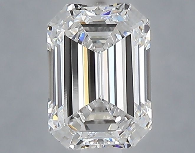 Loose Diamond - EMERALD 1.01ct E VVS2: Loose Diamond - EMERALD 1.01ct E VVS2 Source: This is a real non-mined Diamond that has been grown in a lab Shape: EMERALD Carats: 1.01 Color: E Clarity: VVS2 Certification: NONE Video: Video Link 