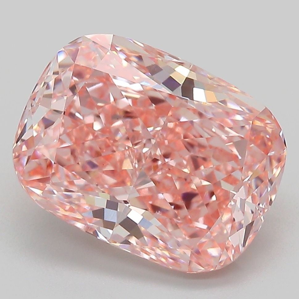 Loose Diamond - CUSHION MODIFIED 5.09ct Fancy Vivid Pink VS1: Loose Diamond - CUSHION MODIFIED 5.09ct Fancy Vivid Pink VS1 Source: This is a real non-mined Diamond that has been grown in a lab Shape: CUSHION MODIFIED Carats: 5.09 Color: Fancy Vivid Pink Certific