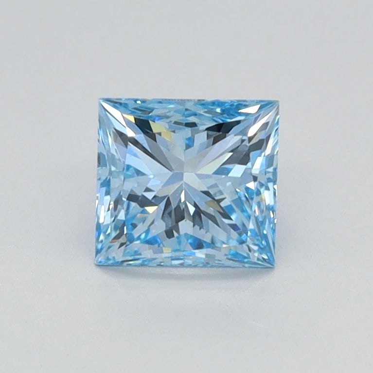 Loose Diamond - PRINCESS 0.67ct Fancy Vivid Blue VS1 (1 of 1)