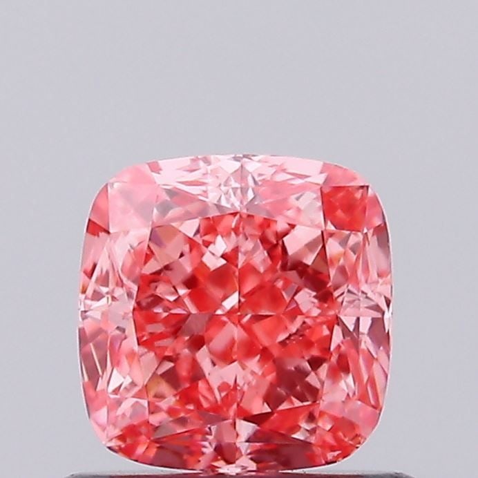 Loose Diamond - CUSHION MODIFIED 0.77ct Fancy Vivid Pink VS1: Loose Diamond - CUSHION MODIFIED 0.77ct Fancy Vivid Pink VS1 Source: This is a real non-mined Diamond that has been grown in a lab Shape: CUSHION MODIFIED Carats: 0.77 Color: Fancy Vivid Pink