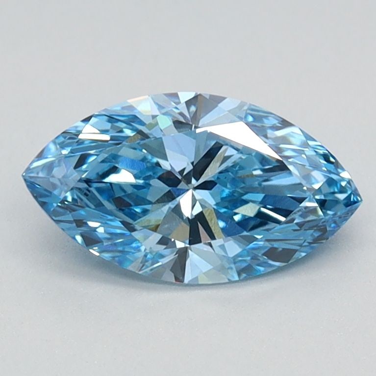 Loose Diamond - MARQUISE 0.77ct Fancy Vivid Blue VS1 (1 of 1)