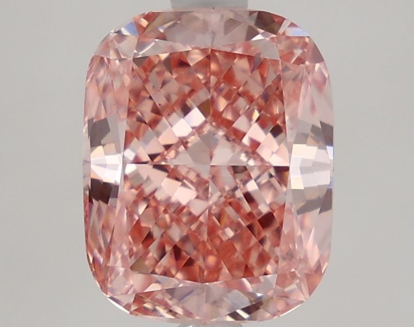 Loose Diamond - CUSHION MODIFIED 3.05ct Fancy Vivid Pink VS1: Loose Diamond - CUSHION MODIFIED 3.05ct Fancy Vivid Pink VS1 Source: This is a real non-mined Diamond that has been grown in a lab Shape: CUSHION MODIFIED Carats: 3.05 Color: Fancy Vivid Pink Certific
