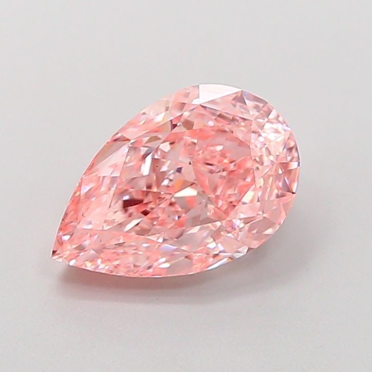 Loose Diamond - PEAR 2.09ct Fancy Vivid Pink VS1: Loose Diamond - PEAR 2.09ct Fancy Vivid Pink VS1 Source: This is a real non-mined Diamond that has been grown in a lab Shape: PEAR Carats: 2.09 Color: Fancy Vivid Pink Certification: IGI Video: