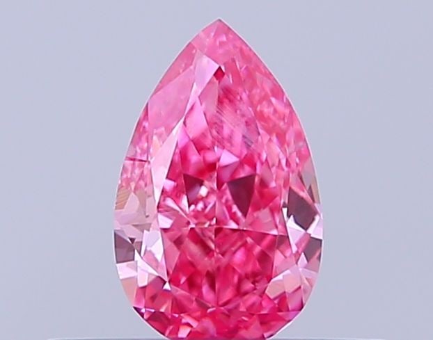 Loose Diamond - PEAR 0.34ct Fancy Vivid Pink VVS2: Loose Diamond - PEAR 0.34ct Fancy Vivid Pink VVS2 Source: This is a real non-mined Diamond that has been grown in a lab Shape: PEAR Carats: 0.34 Color: Fancy Vivid Pink Certification: IGI Video:
