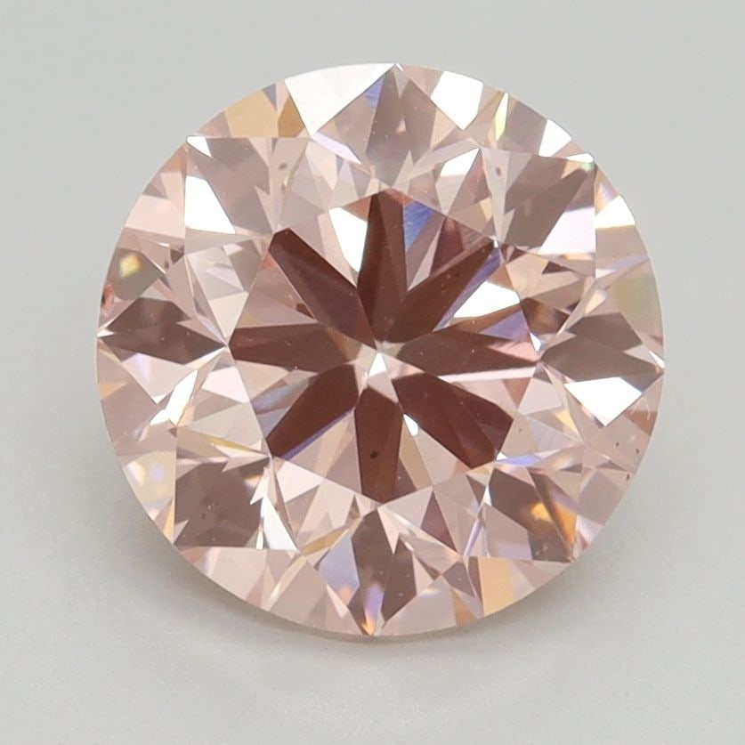 Loose Diamond - ROUND 2.5ct Fancy Intense Pink VS2: Loose Diamond - ROUND 2.5ct Fancy Intense Pink VS2 Source: This is a real non-mined Diamond that has been grown in a lab Shape: ROUND Carats: 2.5 Color: Fancy Intense Pink Certification: IGI Video: