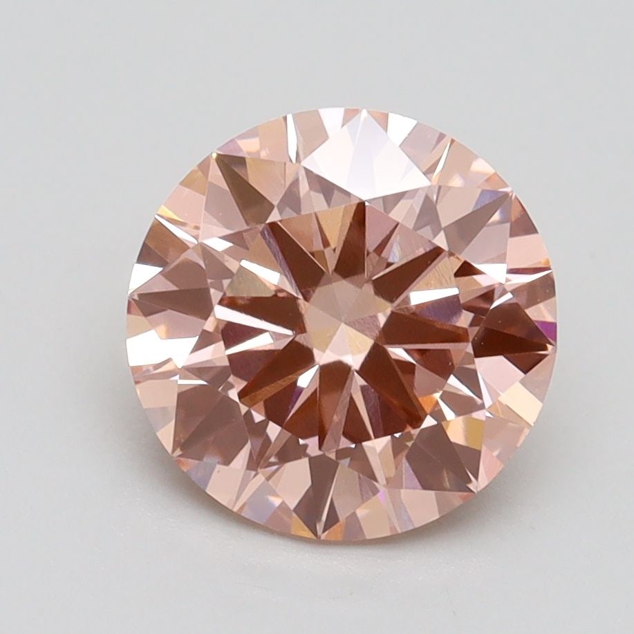 Loose Diamond - ROUND 2.1ct Fancy Intense Pink VS1: Loose Diamond - ROUND 2.1ct Fancy Intense Pink VS1 Source: This is a real non-mined Diamond that has been grown in a lab Shape: ROUND Carats: 2.1 Color: Fancy Intense Pink Certification: IGI Video:
