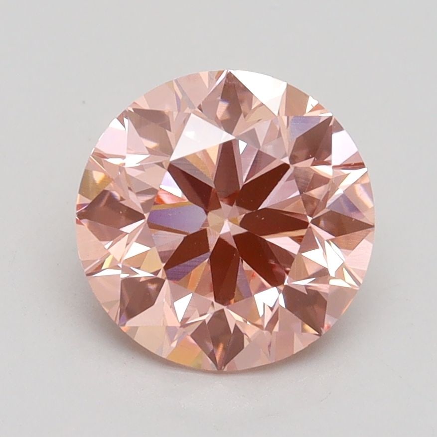 Loose Diamond - ROUND 2.01ct Fancy Intense Pink VS1: Loose Diamond - ROUND 2.01ct Fancy Intense Pink VS1 Source: This is a real non-mined Diamond that has been grown in a lab Shape: ROUND Carats: 2.01 Color: Fancy Intense Pink Certification: IGI