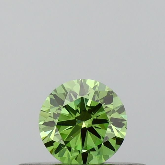 Loose Diamond - ROUND 0.22ct Fancy Vivid Green SI1: Loose Diamond - ROUND 0.22ct Fancy Vivid Green SI1 Source: This is a real non-mined Diamond that has been grown in a lab Shape: ROUND Carats: 0.22 Color: Fancy Vivid Green Certification: IGI Video: