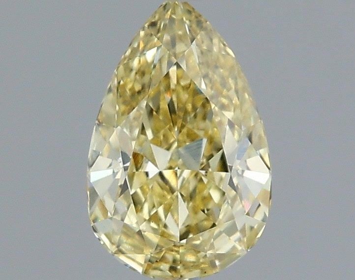 Loose Diamond - PEAR 1.09ct Fancy Intense Yellow VS1: Loose Diamond - PEAR 1.09ct Fancy Intense Yellow VS1 Source: This is a real non-mined Diamond that has been grown in a lab Shape: PEAR Carats: 1.09 Color: Fancy Intense Yellow Certification: IGI