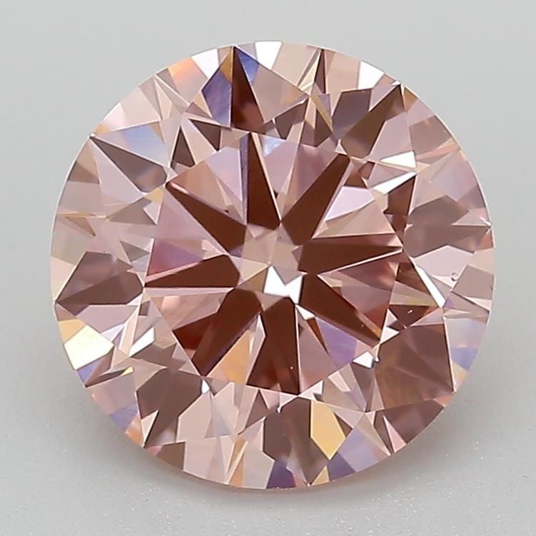 Loose Diamond - ROUND 3.0ct Fancy Vivid Pink VS1: Loose Diamond - ROUND 3.0ct Fancy Vivid Pink VS1 Source: This is a real non-mined Diamond that has been grown in a lab Shape: ROUND Carats: 3.0 Color: Fancy Vivid Pink Certification: IGI Video: