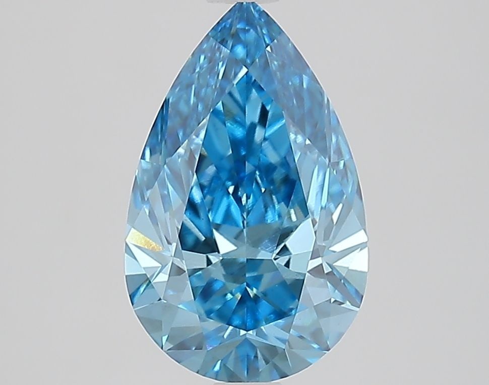 Loose Diamond - PEAR 2.03ct Fancy Vivid Blue VS1 (1 of 1)