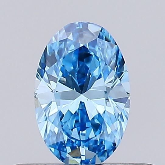 Loose Diamond - OVAL 0.29ct Fancy Vivid Blue VVS2: Loose Diamond - OVAL 0.29ct Fancy Vivid Blue VVS2 Source: This is a real non-mined Diamond that has been grown in a lab Shape: OVAL Carats: 0.29 Color: Fancy Vivid Blue Certification: NONE Video: