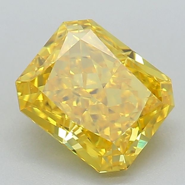 Loose Diamond - RADIANT 0.82ct Fancy Vivid Yellow VVS1 (1 of 1)