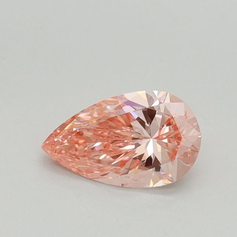 Loose Diamond - PEAR 0.53ct Fancy Intense Pink VVS2: Loose Diamond - PEAR 0.53ct Fancy Intense Pink VVS2 Source: This is a real non-mined Diamond that has been grown in a lab Shape: PEAR Carats: 0.53 Color: Fancy Intense Pink Certification: IGI Video: