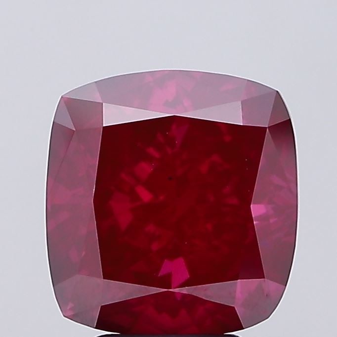 Loose Diamond - CUSHION MODIFIED 5.1ct Fancy Vivid Red VS2 (1 of 1)