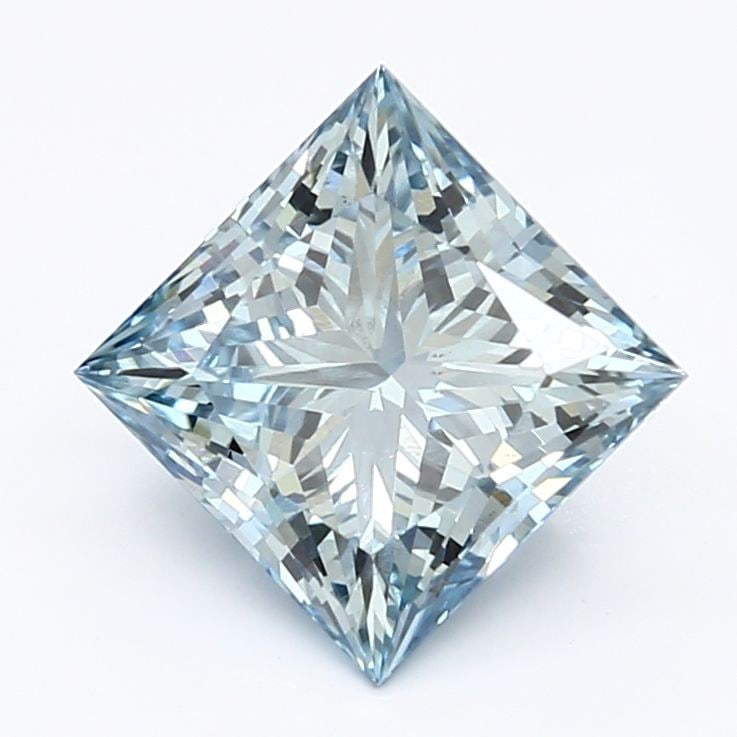 Loose Diamond - PRINCESS 2.04ct Fancy Intense Blue VS1: Loose Diamond - PRINCESS 2.04ct Fancy Intense Blue VS1 Source: This is a real non-mined Diamond that has been grown in a lab Shape: PRINCESS Carats: 2.04 Color: Fancy Intense Blue Certification: IGI P