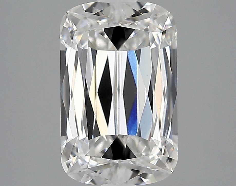 Loose Diamond - CUSHION MODIFIED 2.1ct E VVS2: Loose Diamond - CUSHION MODIFIED 2.1ct E VVS2 Source: This is a real non-mined Diamond that has been grown in a lab Shape: CUSHION MODIFIED Carats: 2.1 Color: E Clarity: VVS2 Certification: IGI Video: