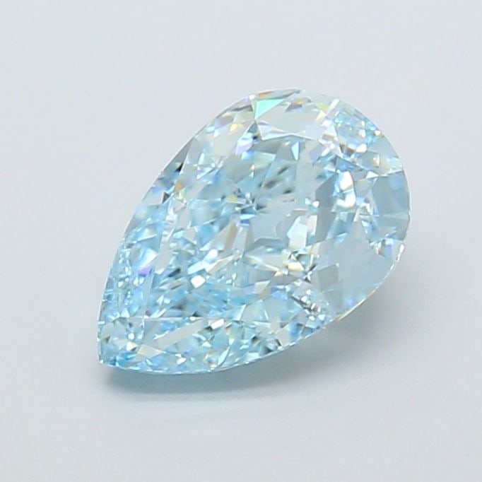 Loose Diamond - PEAR 1.91ct Fancy Vivid Blue VS1: Loose Diamond - PEAR 1.91ct Fancy Vivid Blue VS1 Source: This is a real non-mined Diamond that has been grown in a lab Shape: PEAR Carats: 1.91 Color: Fancy Vivid Blue Certification: IGI Video: