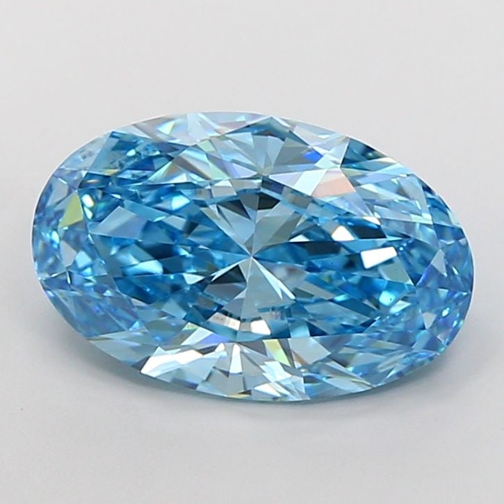 Loose Diamond - OVAL 5.01ct Fancy Vivid Blue VS1: Loose Diamond - OVAL 5.01ct Fancy Vivid Blue VS1 Source: This is a real non-mined Diamond that has been grown in a lab Shape: OVAL Carats: 5.01 Color: Fancy Vivid Blue Certification: IGI Video: