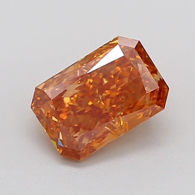Loose Diamond - RADIANT 2.12ct Fancy Vivid Orangey Brown VS1 (1 of 1)