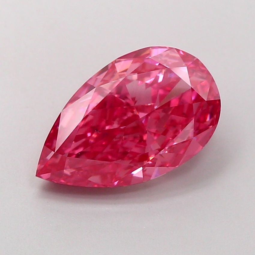 Loose Diamond - PEAR 1.5ct Fancy Vivid Pink VVS2: Loose Diamond - PEAR 1.5ct Fancy Vivid Pink VVS2 Source: This is a real non-mined Diamond that has been grown in a lab Shape: PEAR Carats: 1.5 Color: Fancy Vivid Pink Certification: IGI Video: