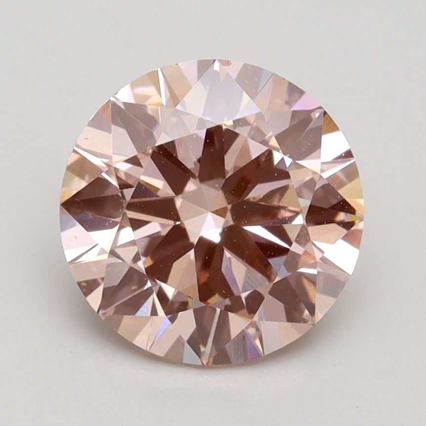 Loose Diamond - ROUND 2.0ct Fancy Light Pink VS2: Loose Diamond - ROUND 2.0ct Fancy Light Pink VS2 Source: This is a real non-mined Diamond that has been grown in a lab Shape: ROUND Carats: 2.0 Color: Fancy Light Pink Certification: IGI Video: