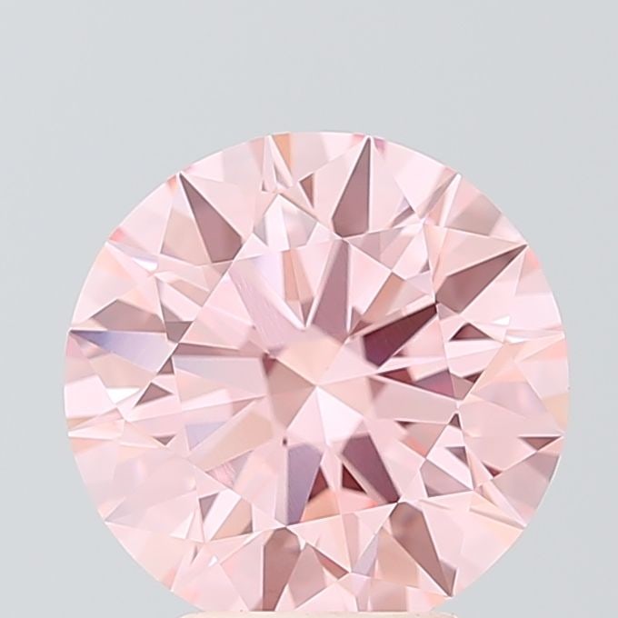 Loose Diamond - ROUND 3.54ct Pink VVS2 (1 of 1)
