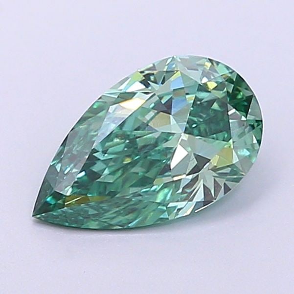 Loose Diamond - PEAR 1.03ct Fancy Vivid Green VVS2 (1 of 1)