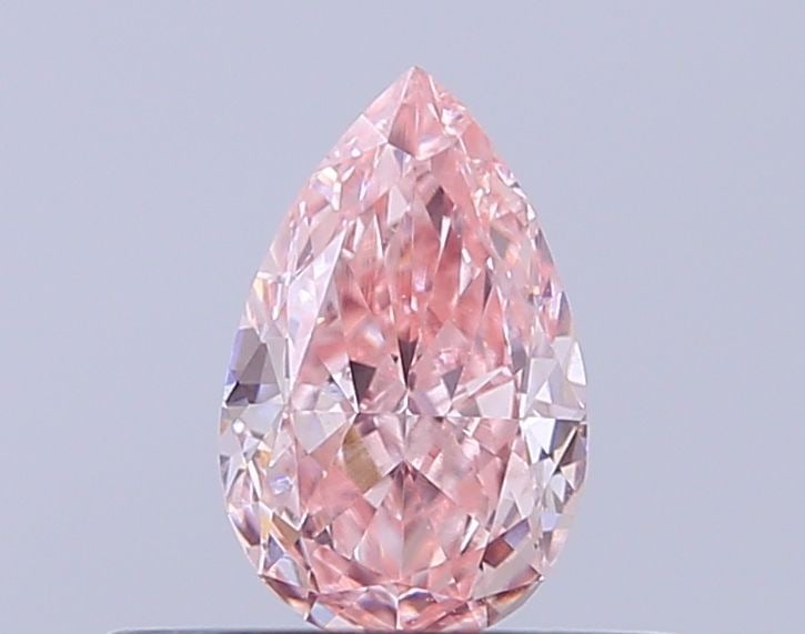 Loose Diamond - PEAR 0.37ct Fancy Intense Pink VVS1: Loose Diamond - PEAR 0.37ct Fancy Intense Pink VVS1 Source: This is a real non-mined Diamond that has been grown in a lab Shape: PEAR Carats: 0.37 Color: Fancy Intense Pink Certification: IGI Video: